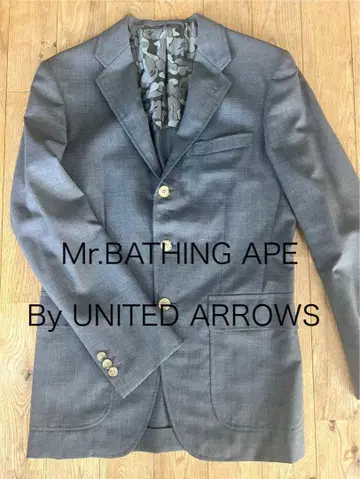 Mr.BATHING APE 테일러드 자켓 그레이