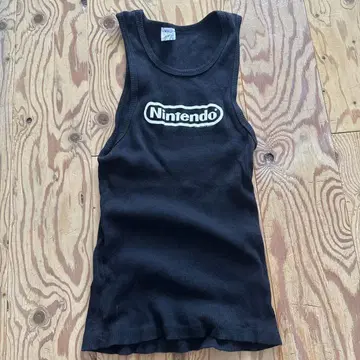 Nintendo 블랙 탱크탑 M 사이즈
