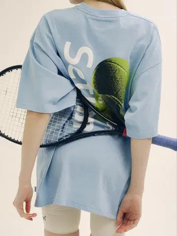 setinn 티셔츠 24FW 블루 L사이즈