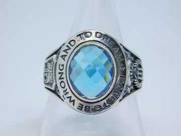 새상품 미사용 13호 닥터 몬로 칼리지 링 블루 토파즈 반지