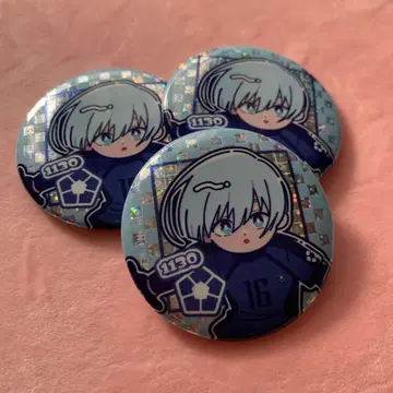 블루 록 뉴토로 캔뱃지 히오리 요우 3개 세트