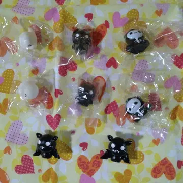 악마와 유령 피규어 8체 세트