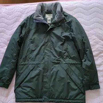 L.L.Bean 다크 그린 나일론 자켓