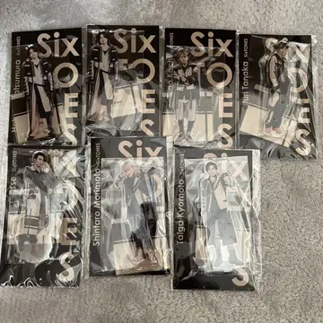SixTONES 아크릴 스탠드 7개