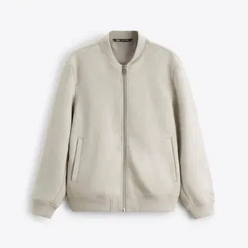 자라 ZARA 페이크 스웨이드 봄버 자켓 블루종