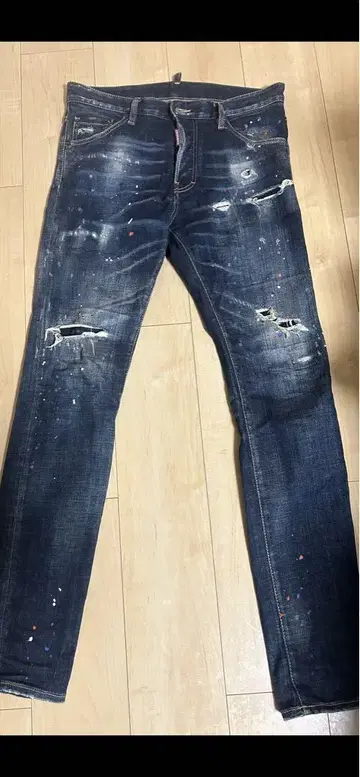 DSQUARED2 데미지 데님 팬츠