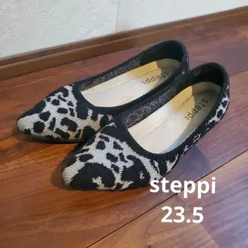 steppi 레오파드 무늬 스틸레토 펌프스 23.5