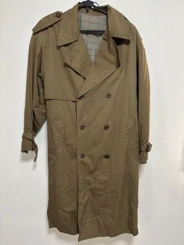 CHRISTIAN AUJARD 브라운 트렌치코트 L 사이즈