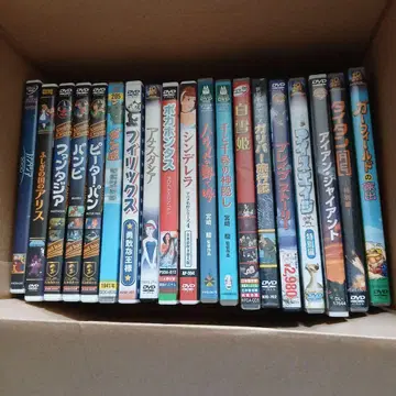 지브리, 디즈니 등 어린이용 DVD 묶음 판매!
