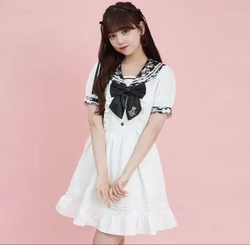시크릿허니 세일러 원피스