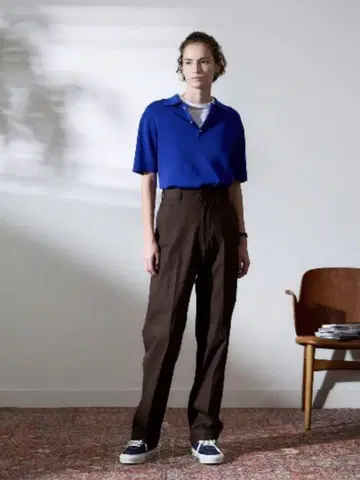 THE SHINZONE WASHED HIGH WAIST CHINO P0