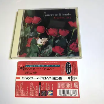 네이비 콘크리트 블론드 / 붉은 꽃 concrete blonde