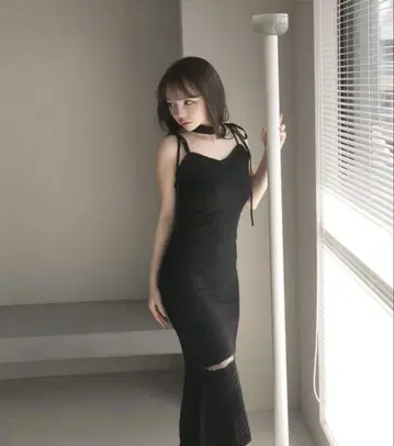 andmary tulle body dress