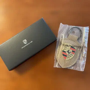 미사용 새상품 포르쉐 Porsche 크레스트 엠블럼 키링