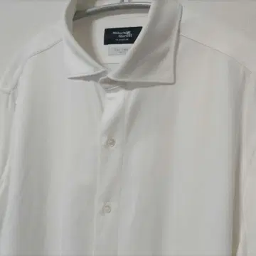 가마쿠라 셔츠 / 화이트 / 니트 스트레치 / XL