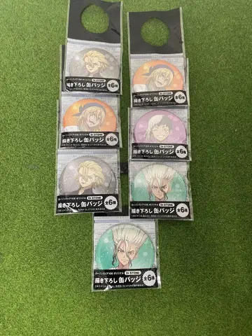 Dr.STONE 신작 캔뱃지 7개 세트