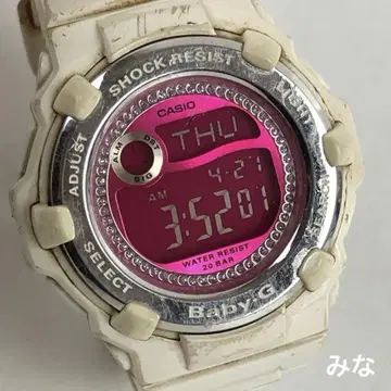 CASIO 카시오 베이비-G 손목시계 핑크 여성용 브랜드