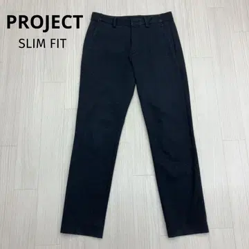 PROJECT SLIM FIT 스트레치 테이퍼드 팬츠 슬랙스