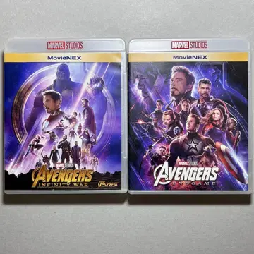 어벤져스 인피니티 워 / 엔드게임 MovieNEX 2세트