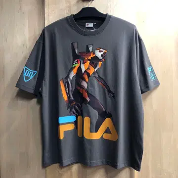 FILA 휠라 에반게리온 RADIO EVA 30주년 기념 티셔츠 제0호기