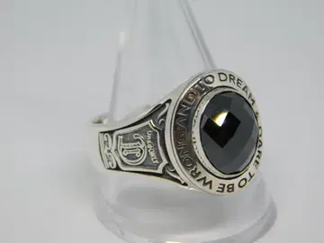 22호 새상품 미사용 닥터 몬로 내로우 카보숑컷 반지 블랙