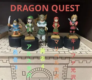 dragonquest bottle Caps tape painting12