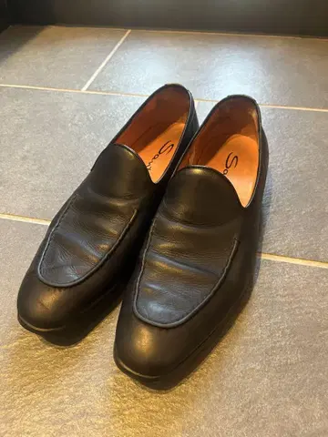 Santoni 네이비 로퍼