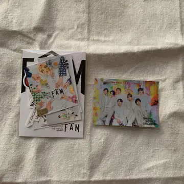 timelesz 스티커 FAM 아이치 & PARCO 2개 세트