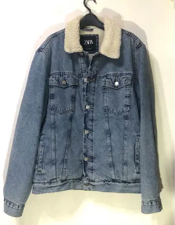 새상품 ] 자라 ZARA 보아 데님 자켓 XL