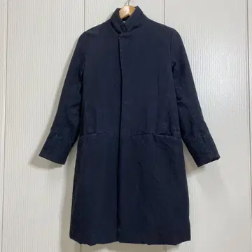 KLASICA 클래스카 울 코튼 스탠드 카라 코트