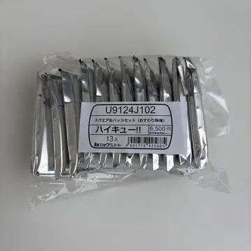 스퀘어형 배지 세트 13개/10개/16개