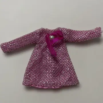 타카라? 리카짱? 택 없음 미니 원피스 쇼와 레트로