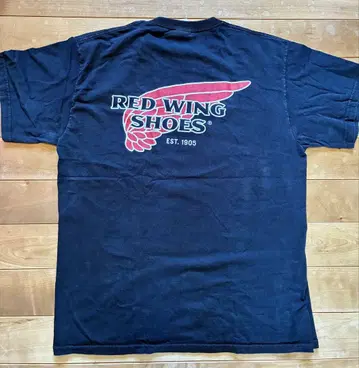 RED WING SHOES 프린트 T셔츠