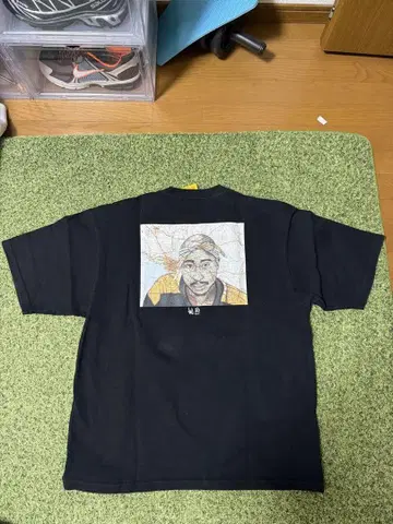 FAT F.A.T 티셔츠 2pac 빅 실루엣
