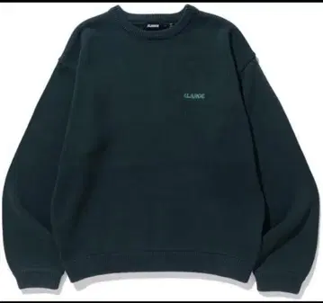 XLARGE 다크 그린 니트 스웨터 L