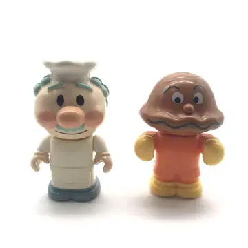 호빵맨 잼 아저씨와 카레빵맨 피규어 세트