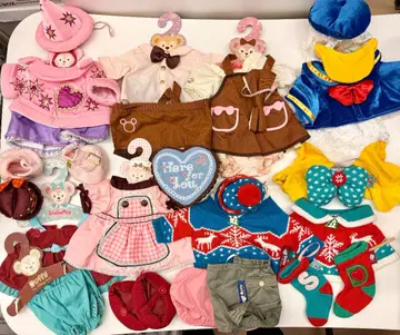 더피 셰리메이 코스튬 일괄 봉제 인형 의상 옷 갈아입기