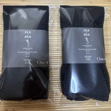 차코트 피쉬넷 삭스 23~25cm 2켤레 미사용 새상품