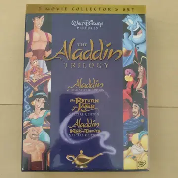 디즈니 알라딘 트리로지 DVD 4장 세트 3부작