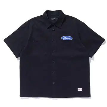 XLARGE 반팔 셔츠 블랙