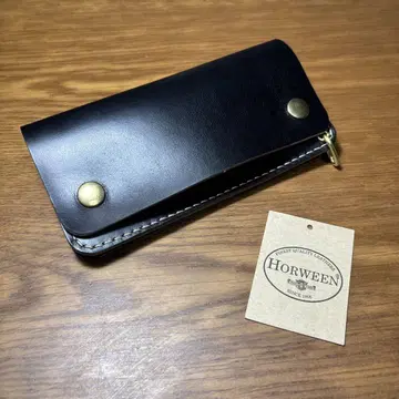 트래커 지갑 HORWEEN 크롬엑셀 롱 2층 타입 차심