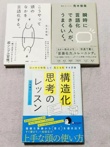 구조화 사고 레슨 외 3권