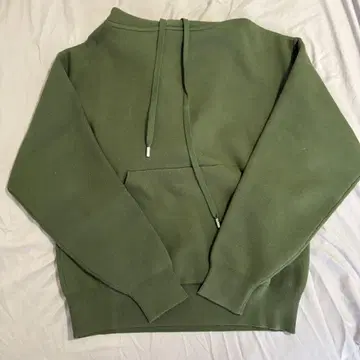 caban 코튼 캐시미어 풀오버 후드티 카키