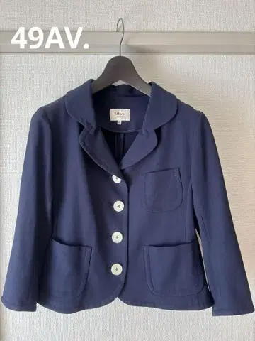 49AV. 네이비 테일러드 자켓 40