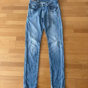 G-Star RAW 라이트 블루 데님 슈퍼 슬림