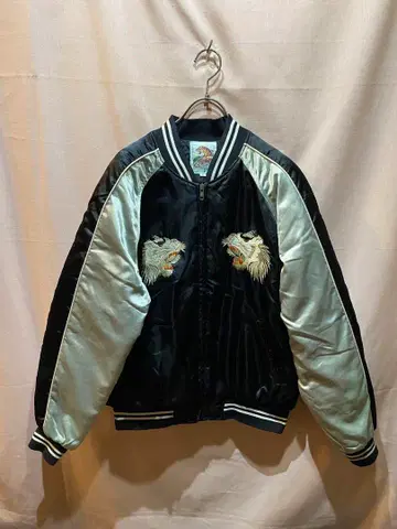 호랑이 JAPAN 스카잔 JAKE 자수 자켓 L