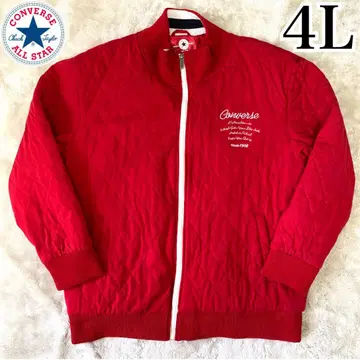 converse 고품질 빅 사이즈 퀼팅 블루종 바시티 자켓