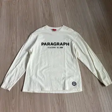 PARAGRAPH 긴팔 티셔츠 크림