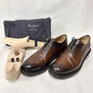 [ 슈키퍼 있음 ] Berluti 사이즈 6 내피 플레인토