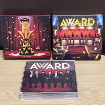 WEST. [ AWARD ] 앨범 3가지 형태 세트 ( CD+DVD )
